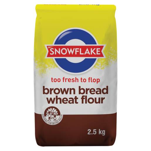Snowflake Brown Bread Wheat Flour 2.5kg